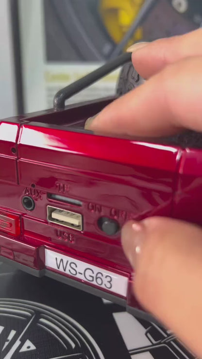 Buggati Car Design Premium Bluetooth Speaker | High Bass 8W Sound | LED Lights | Portable Music Speaker